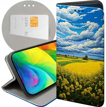 Pouzdro na mobilní telefon Flipové pouzdro Hello Case pro Samsung Galaxy A24, Galaxy A25 5G modré