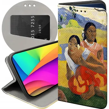 Pouzdro na mobilní telefon Flipové pouzdro Hello Case pro Samsung Galaxy A05s, hnědé