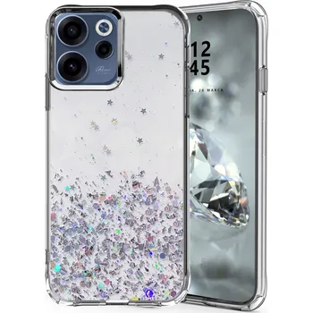 Pouzdro na mobilní telefon TŘPYTIVÝ POUZDRO PRO OPPO RENO 15F / 15FS 5G ZÁŘIVÁ BARVA TŘPYTIVÉ POUZDRO