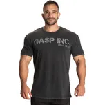 Gasp G.U.I. STANDARD TEE WASHED BLACK – tričko Gasp seprané černé Velikost: XXL