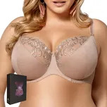 Měkká podprsenka Gorsenia K378 Victoria béžová 100E