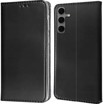 Pouzdro na mobilní telefon Flipové pouzdro pro Samsung Galaxy S24 FE - magnetické zavírání + Sklo