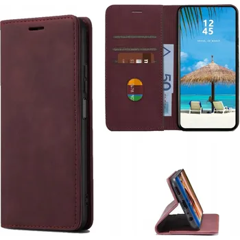 Pouzdro na mobilní telefon Flipové pouzdro MBM pro Honor Magic8 Lite, červené