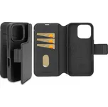 Flipové pouzdro Decoded pro Apple iPhone 16 Pro Max černé