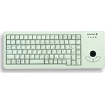 CHERRY XS Trackball klávesnice Univerzální USB QWERTZ Německá Šedá