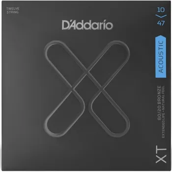 Strunný nástroj D'Addario XTABR1047-12 Struny pro akustickou kytaru