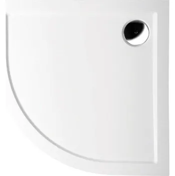 Polysan Sprchová vanička čtvrtkruhová 90x90 cm 61511