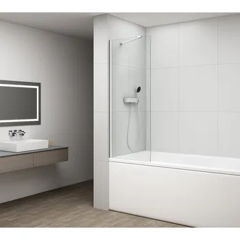 Polysan Vanová zástěna Fisa, pouze sklo, 150x80 cm FS1082