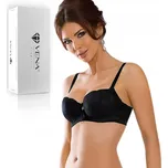 Vena podprsenka bardotka, balkonetka černá velikost 75C