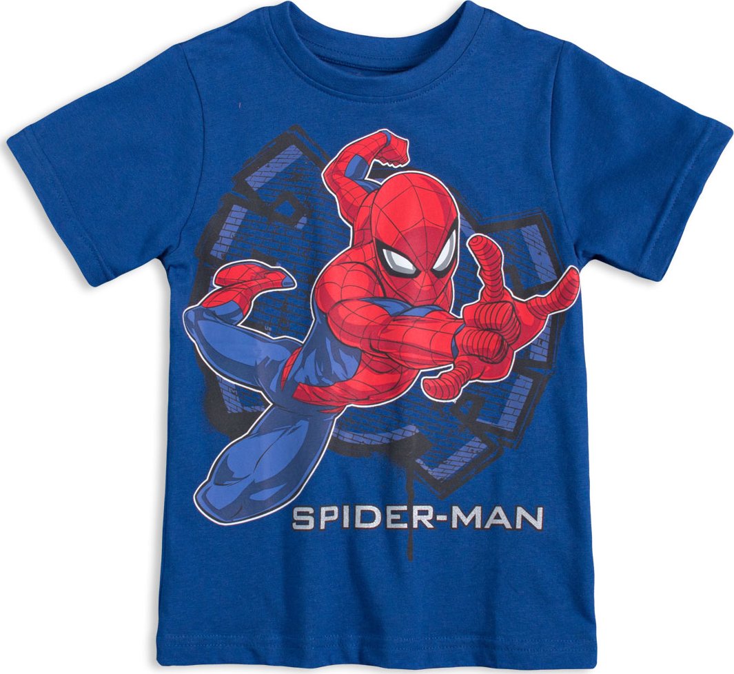 Chlapecké tričko MARVEL SPIDERMAN modré Velikost: 128