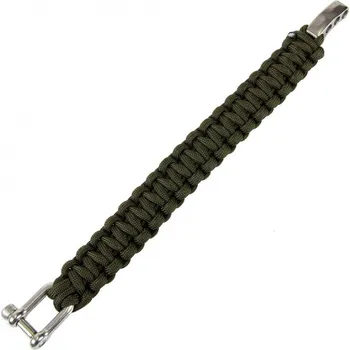 Náramek Náramek Paracord 101 Inc Massive Iron - olivový