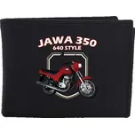 Kožená peněženka Striker Jawa 350/640 Style - černá