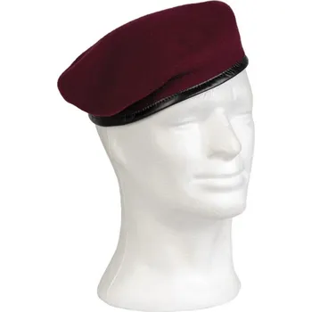 Kšiltovka Baret vlněný BW CDO - burgundy, 61