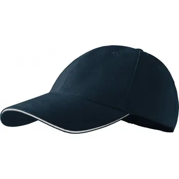 Kšiltovka Čepice unisex Malfini Sandwich 6P - navy