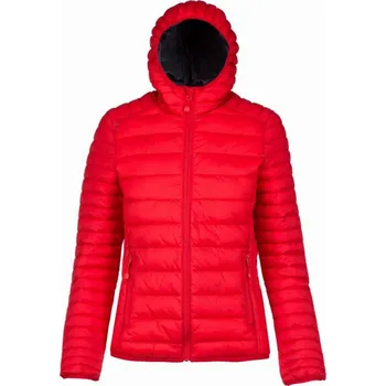 Pánská mikina Dámská zimní bunda Kariban Down Jacket - červená, L