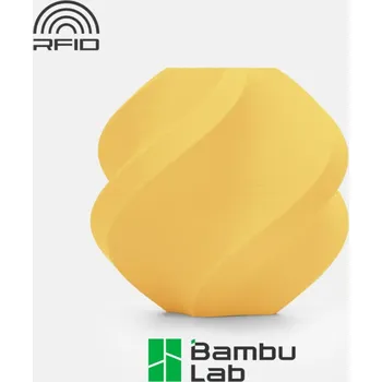 3D tisk Filament Bambu Lab PLA Matte 1,75mm 1kg - s opakovaně použitelnou cívkou - Citronově žlutá