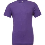 Tričko Bella Triblend Crew Men - fialové, M
