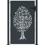 Zahradní branka ocelová Strom 100 x 155…