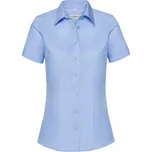 Košile dámská Russell Collection s kr.ruk. Tailored Coolmax - světle modrá, L
