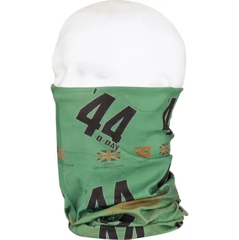 Šátek Fostex Wrap Coolmax D-Day 44 Map - olivový