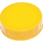 G.Gastro (6 Kusů) Šroubovací uzávěr - pro stlačovací & dávkovací lahve - žlutý