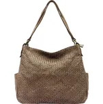 Kožená kabelka přes rameno VS 23 béžová