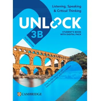 Anglický jazyk Unlock Level 3B Listening, Speaking and Critical Thinking Student´s Book with Digital Pack