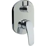 Mereo Mereo, Sprchová podomítková baterie s trojcestným přepínačem, Eve, Mbox, CBV60157B 163587255