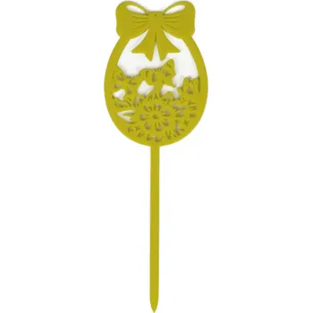 UNI Zapichovátko do květináče vajíčko vz.1 Barva: žlutá