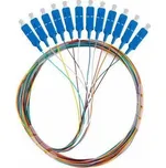 Pigtail SM SC/UPC Easy Strip 9/125 G657A1 12X2M multikolor