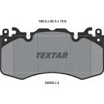 Sada brzdových destiček, vždy 4 kusy v sadě TEXTAR 2465901