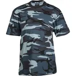 Maskáčové tričko dětské - skyblue, S (cs, Mil-Tec)