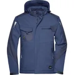 Bunda softshellová James Nicholson Strong - navy, XXL
