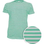 Triko dětské krátký rukáv Alex Fox Dirk - zelené-šedé, 146