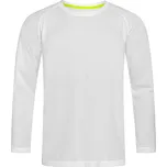 Triko pánské Stedman 140 Active dlouhé rukávy - bílé, S