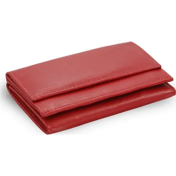 Peněženka Dámská kožená kožená mini peněženka Arwel 4392A­ - červená