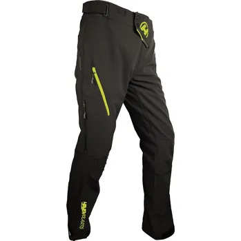 Cyklistické kalhoty Kalhoty pánské Haven Polartis - černé-zelené, M