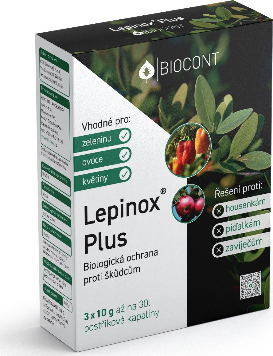 Lepinox Plus Hmotnost CZ: 3x10g
