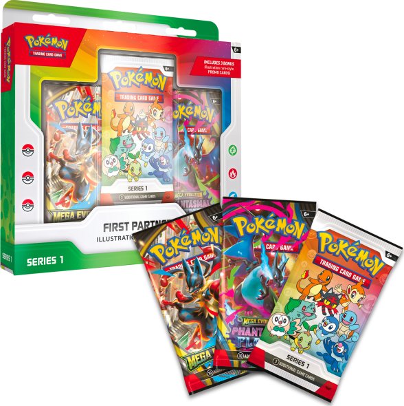 Pokémon TCG: First Partner Illustration Collection - Series 1