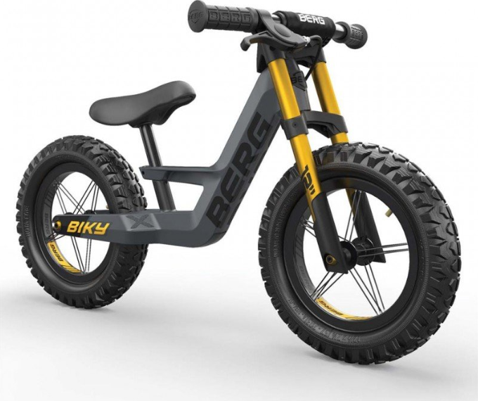 BERG Biky Cross Grey s ruční brzdou