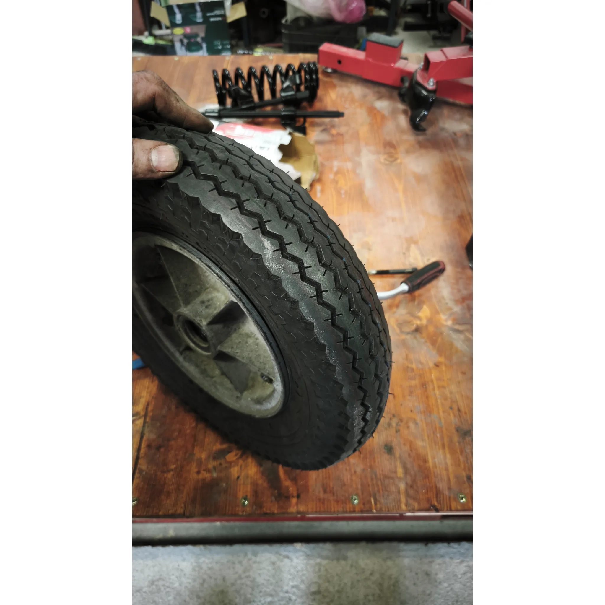 Fotografie 3 - Pneu pro těžký stroj Kenda K371 4 -8 K71 M