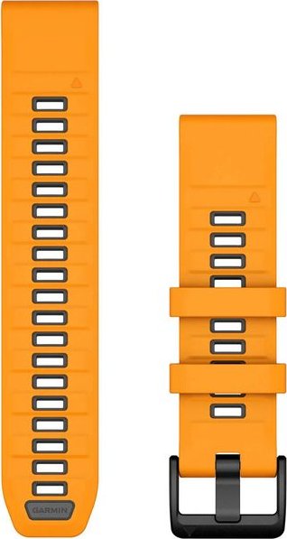 Garmin řemínek QuickFit® 22mm, Spark Orange/Graphite Silicone 010-13392-01 + 5 let záruka a dárek ZDARMA