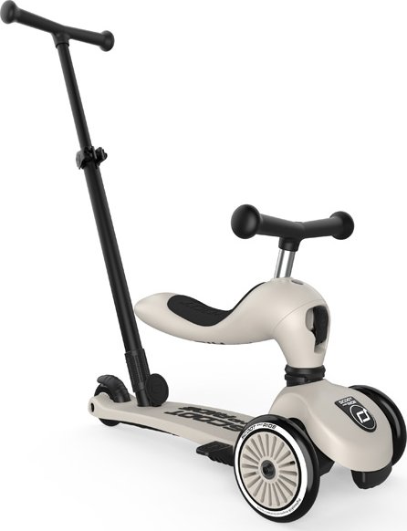 Scoot & Ride Highwaykick 1 Push and Go šedá
