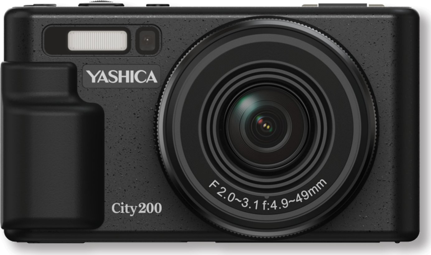 Yashica City 200 Black (digitální kompaktní fotoaparát) + Paměťová karta Micro SD 16GB