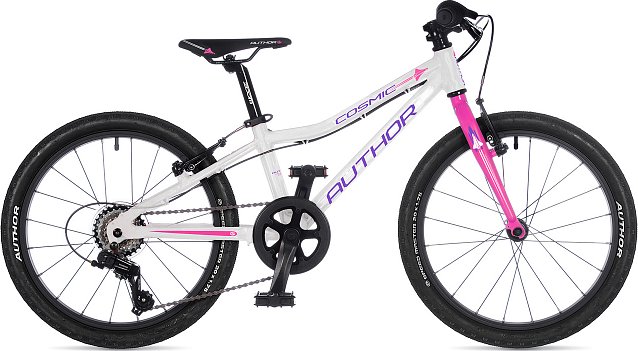 Author Cosmic 20" 2025 bílá/růžová/fialová 10"