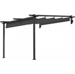 Outsunny Kovová s plátěnou střechou 297…