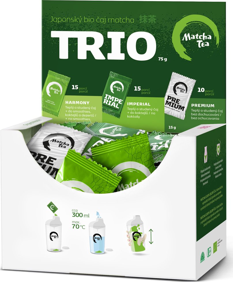 Bio Matcha Tea Trio 75g