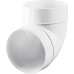 Kluge Kulaté koleno bílé KVS690 150 mm