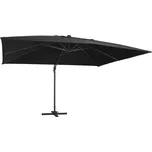 Konzolový slunečník s LED 300 x 400 cm