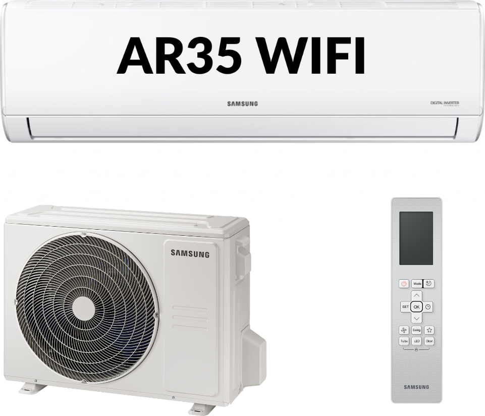 Samsung AR35 WIFI 3,5 kW s MONTÁŽÍ V CENĚ !